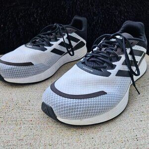 Adidas Men Athletic Shoes Sport Lace Up Sneaker Black/White Size 11.5